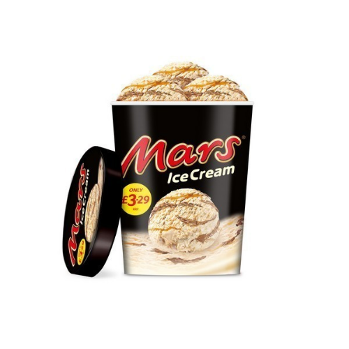 Picture of FROZEN MARS ICE CREAM TUB 8X500ML £3.29 PMP 