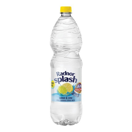 Picture of RADNOR SPLASH LEMON & LIME FLAVOURED STILL WATER 6x1.5LTR