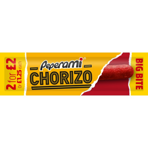 Picture of PEPERAMI CHORIZO 20x26G PMP £1.25 (2 FOR £2)  