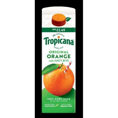 Picture of TROPICANA ORIGINAL ORANGE 6x850ML £2.49 PMP