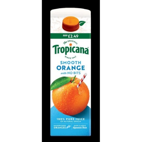 Picture of TROPICANA SMOOTH ORANGE 6x850ML £2.49 PMP