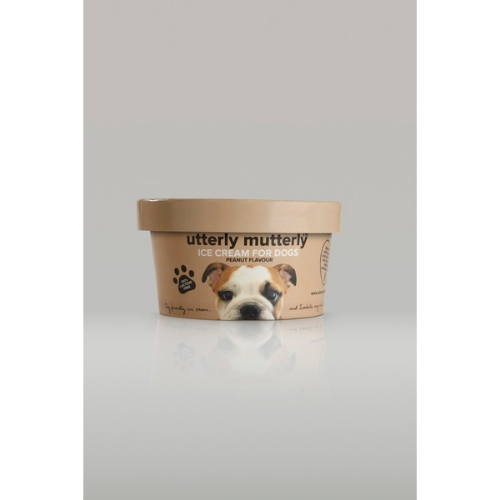 Picture of FROZEN UTTERLY MUTTERLY PEANUT FLAVOURED DOG ICE CREAM 36X120ML