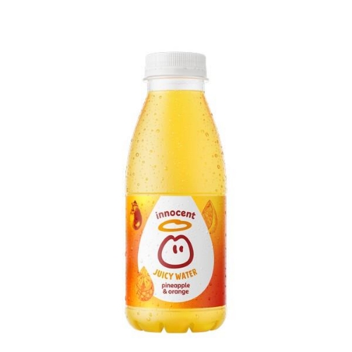 Picture of INNOCENT JUICY WATER PINEAPPLE & ORANGE 12x420ML