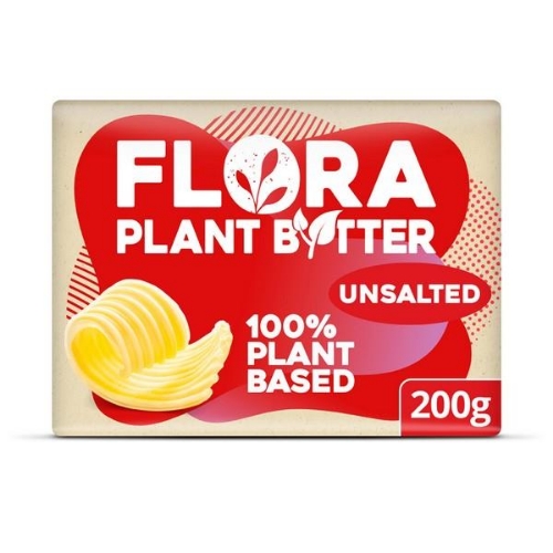 Picture of FLORA PLANT BUTTER UNSALTED 24X200G