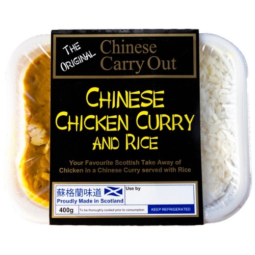 Picture of ORIGINAL CHINESE CHICKEN CURRY & RICE 400G