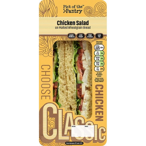 Picture of CHICKEN SALAD CLASSIC SANDWICH PICK OF THE PANTRY 235G