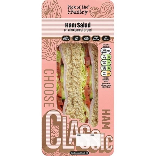 Picture of HAM SALAD CLASSIC SANDWICH PICK OF THE PANTRY 187G