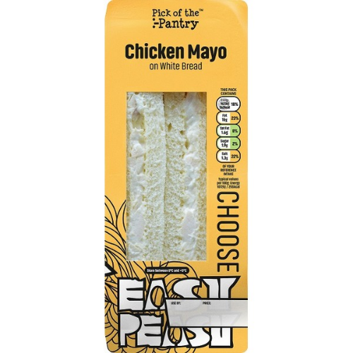 Picture of CHICKEN MAYO EASY PEASY SANDWICH PICK OF THE PANTRY 142G