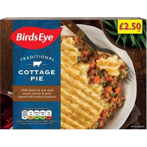 Picture of FROZEN BIRDS EYE COTTAGE PIE 6X400G £2.50 PMP