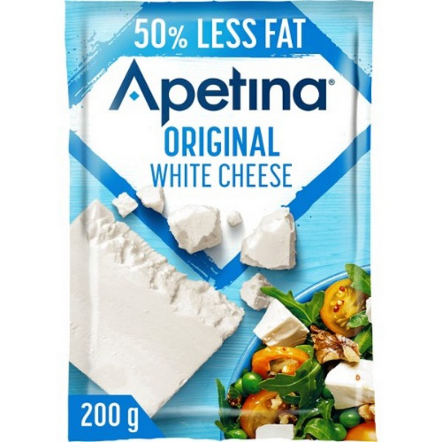 Picture of APETINA ORIGINAL WHITE CHEESE BLOCK (50% LESS FAT) 200G