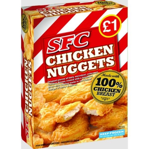 Picture of FROZEN SFC CHICKEN NUGGETS 14X170G PMP £1