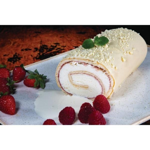 Picture of FROZEN MARIO WHITE CHOCOLATE YULE LOG 10PTN