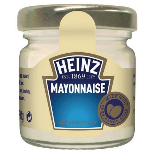 Picture of HEINZ MAYONNAISE JARS 80x33ML