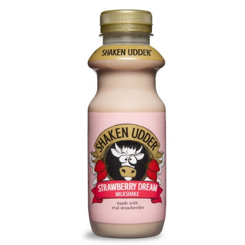 Picture of SHAKEN UDDER STRAWBERRY DREAM MILKSHAKE 8X330ML