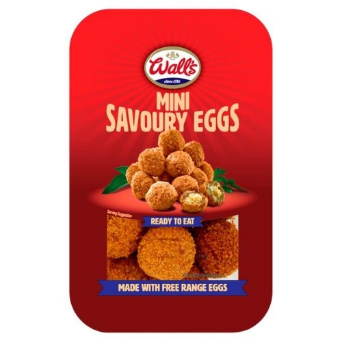 Picture of WALLS MINI SAVOURY EGGS 18PACK 216G