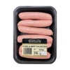 Picture of MCCALLUMS PORK & BEEF SAUSAGES 225G £2.99 PMP