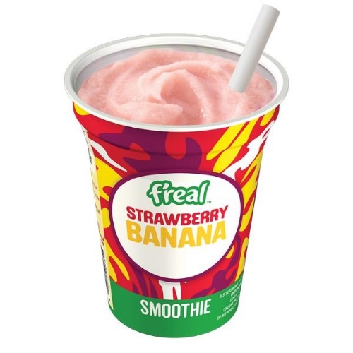 Picture of FROZEN FREAL STRAWBERRY BANANA SMOOTHIE 12X255G