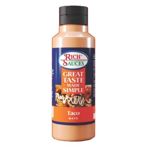 Picture of RICH SAUCES GTMS TACO MAYONNAISE 1LT SQUEEZY