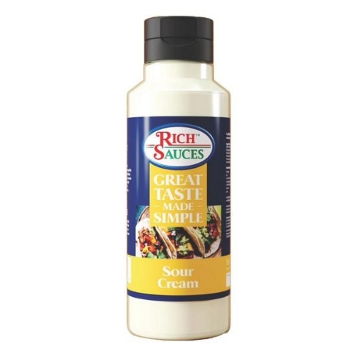 Picture of RICH SAUCES GTMS SOUR CREAM 1LT SQUEEZY