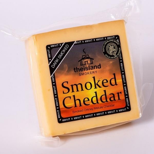 Picture of ORKNEY DARK SMOKED MATURE CHEDDAR 14x225G