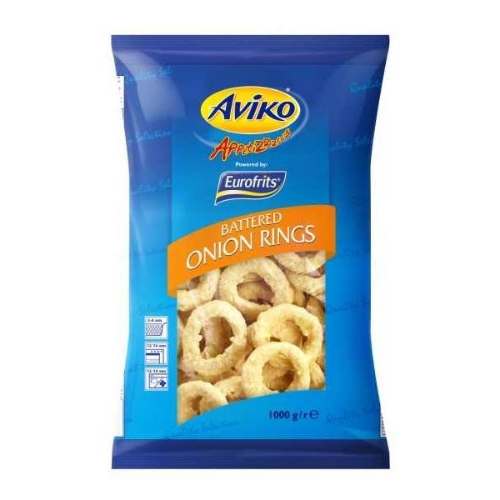 Picture of FROZEN AVIKO BATTERED ONION RINGS 1KG BAG