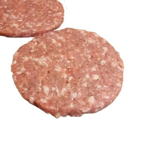 Picture of PORK BURGERS 4oz x 24s KINGDOM BUTCHERY 