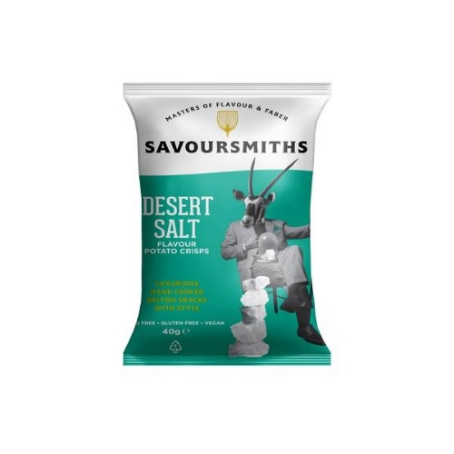 Picture of SAVOURSMITHS DESERT SALT POTATO CRISPS 24X40G