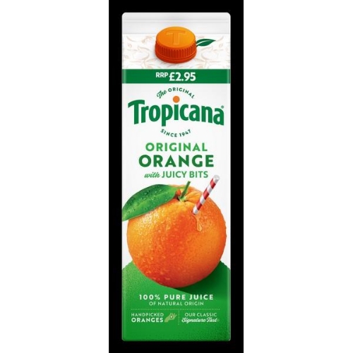 Picture of TROPICANA ORIGINAL ORANGE 6x850ML £2.95 PMP