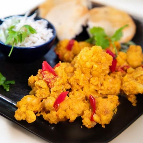 Picture of FROZEN AUTHENTIC CAULIFLOWER AND RED PEPPER CURRY 12X320G