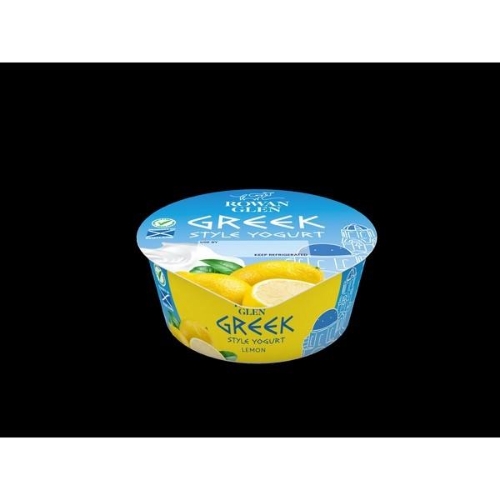 Picture of ROWAN GLEN BIO GREEK STYLE LEMON YOGURT 150G