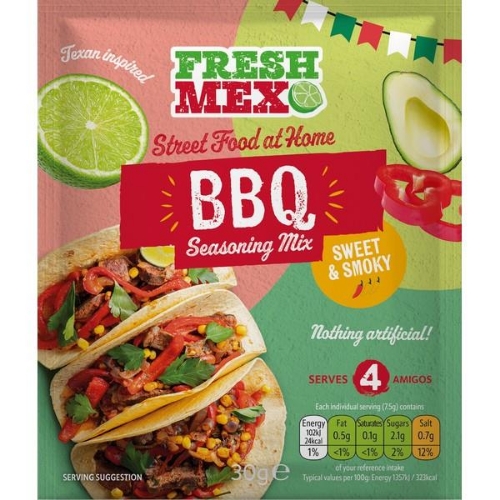 Picture of FRESHMEX BBQ SEASONING 30G SACHET