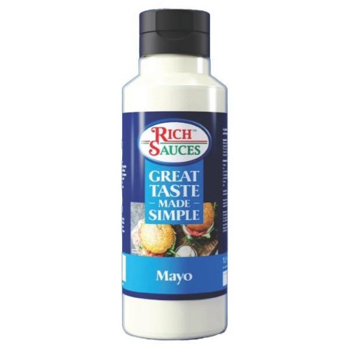 Picture of RICH SAUCES GTMS MAYONNAISE 1LT SQUEEZY