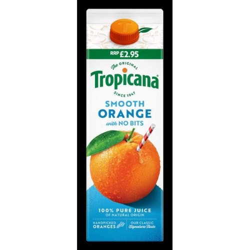 Picture of TROPICANA SMOOTH ORANGE 6x850ML £2.95 PMP