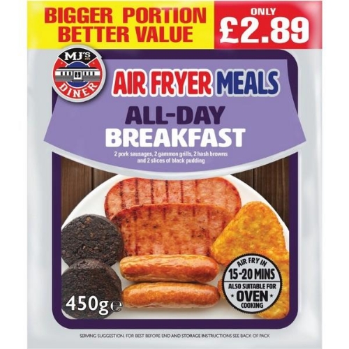 Picture of FROZEN MJS ALL-DAY BREAKFAST 12X450G £2.89 PMP 