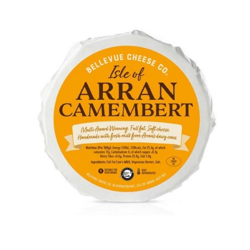 Picture of ISLE OF ARRAN CAMEMBERT BELLEVUE CHEESE CO 190G NOM