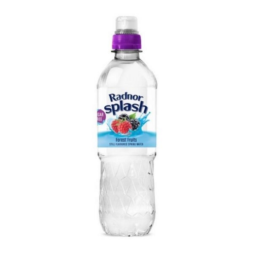 Picture of RADNOR SPLASH FORREST FRUITS FLAVOURED STILL WATER 24x500ML