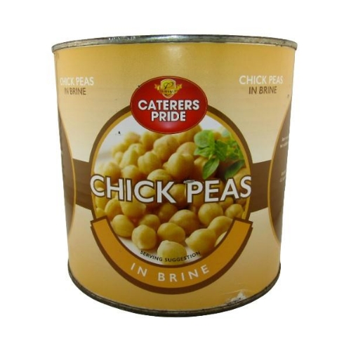 Picture of CHICK PEAS IN BRINE TIN 2.5KG
