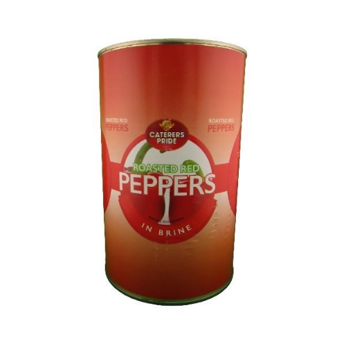 Picture of ROASTED WHOLE RED PEPPERS TINNED 4.2KG
