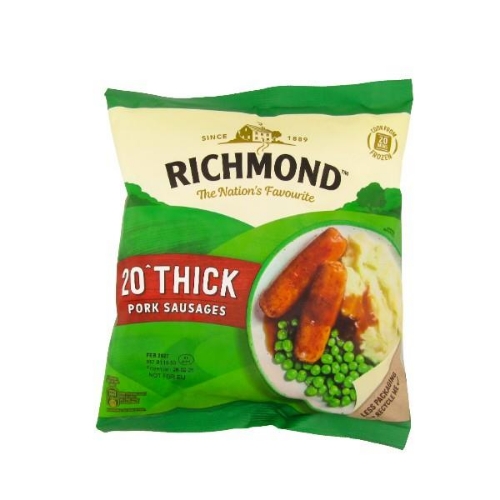 Picture of FROZEN RICHMOND THICK PORK SAUSAGE 240s 10.32KG