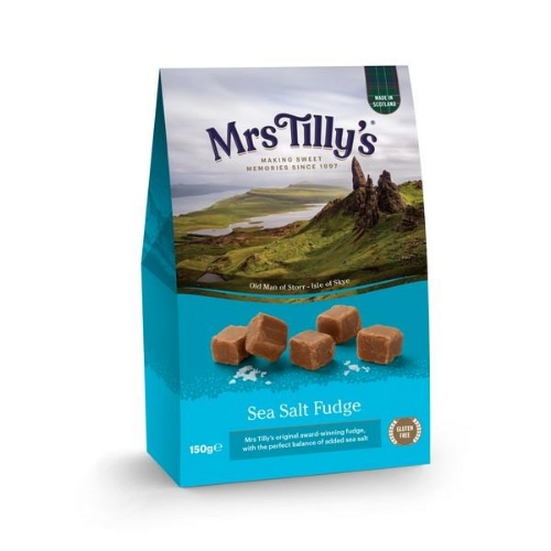 Picture of MRS TILLYS SEA SALT FUDGE 6x150G TRAVEL RETAIL