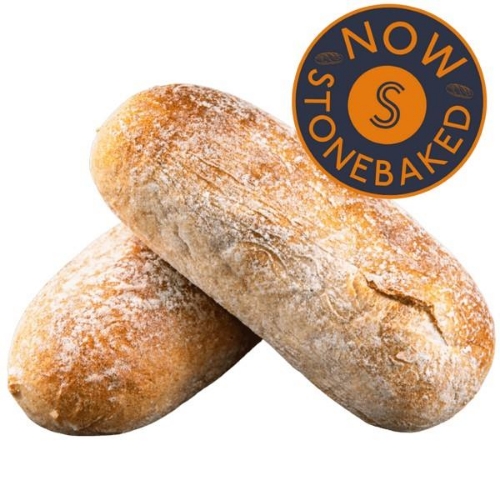 Picture of FROZEN SPECIALITY BREAD CIABATTA ROLL 40X100G