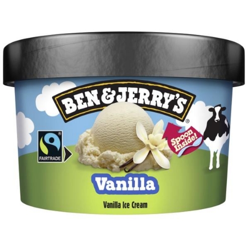 Picture of FROZEN BEN & JERRYS VANILLA 12X100ML