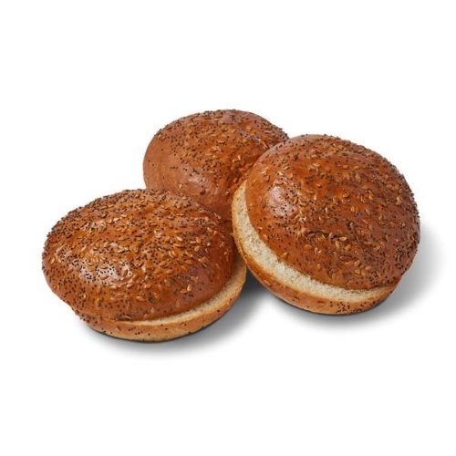 Picture of FROZEN SPECIALITY BREAD TENNESSEE GRILHOUSE BUN GLAZED & SLICED 48X80G