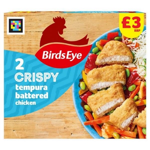Picture of FROZEN BIRDS EYE 2 CRISPY CHICKEN 12X170G £3.00 PMP