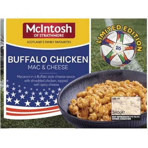 Picture of MCINTOSH BUFFALO CHICKEN MAC & CHEESE 340G