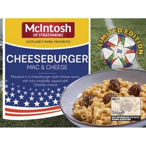 Picture of MCINTOSH CHEESEBURGER MAC & CHEESE 340G