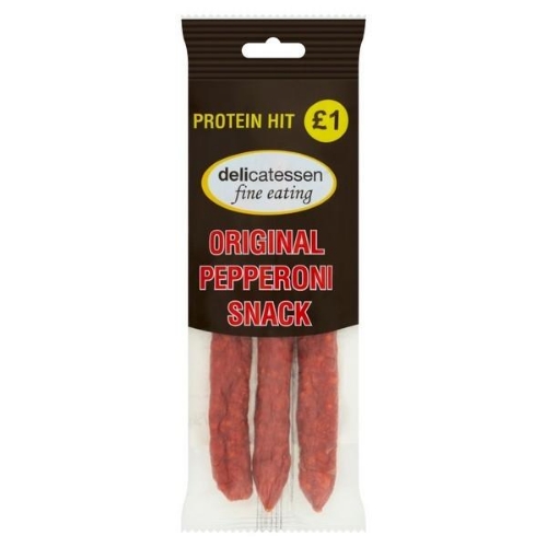 Picture of DFE ORIGINAL PEPPERONI SNACK 3S 12x70G £1.00 PMP