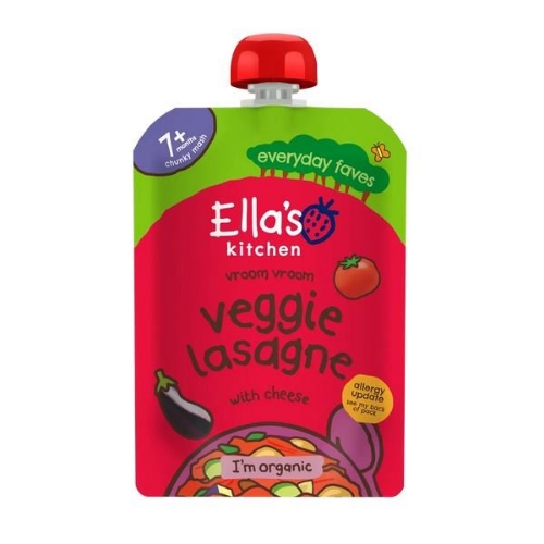 Picture of ELLAS KITCHEN EVERYDAY FAVOURITES VEGGIE LASAGNE 6X130G