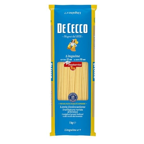 Picture of DECECCO LINGUINE NO7 PASTA 1KG