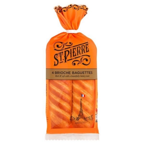 Picture of ST PIERRE 4 BRIOCHE BAGUETTES 7X340G